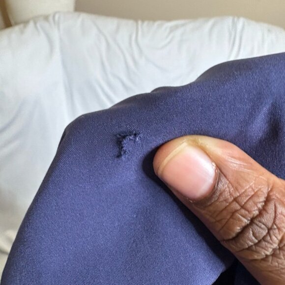 Birddogs Shorts Mens L Navy Blue Lined Performance Boomstick Stretch 5.5” - Picture 3 of 4